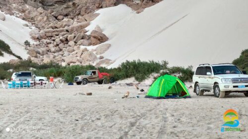 Arher camping area, Socotra Island