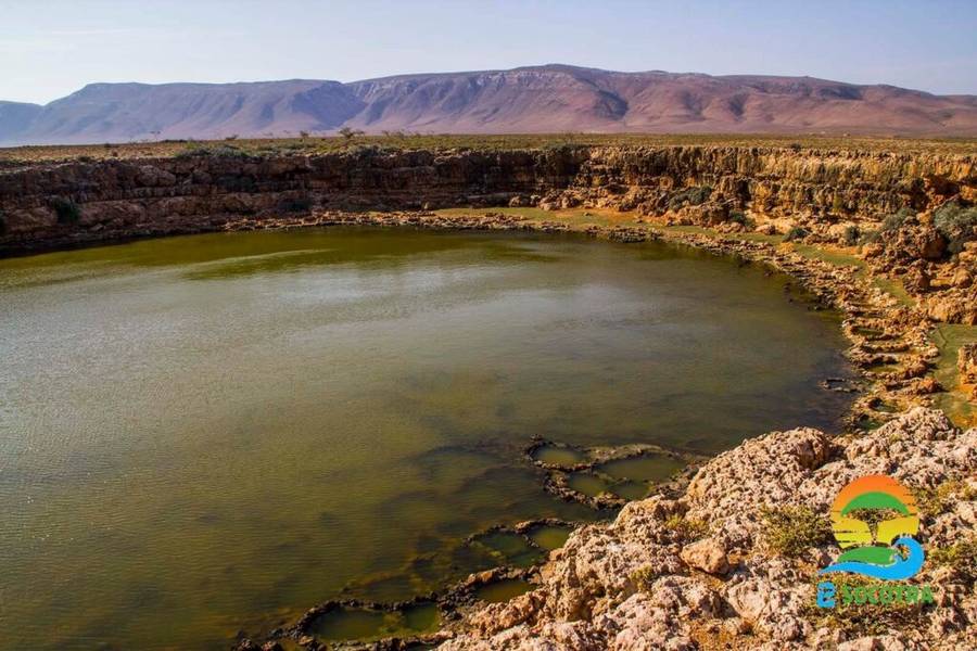 Meteor Crater Lake, Socotra Island