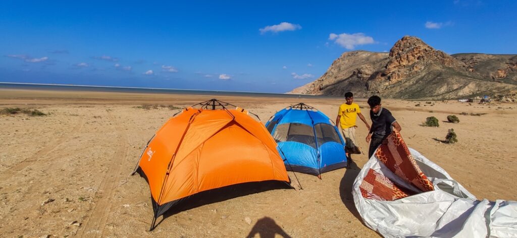 Tents camping socotra island accommodation 