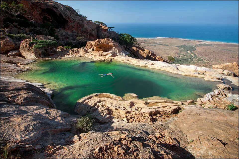 Homhil Plateau, Park, swim- Socotra