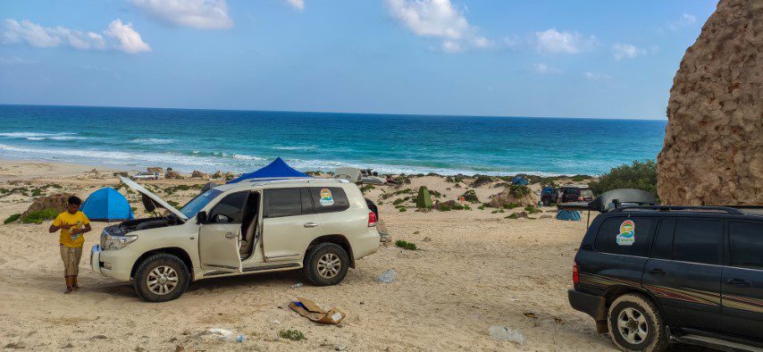 Socotra Island air-conditioned 4x4 cars