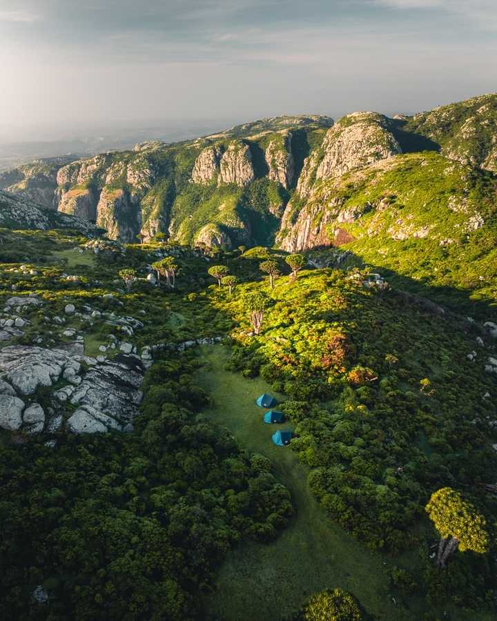 Drone Footage The Breathtaking Diksam Plateau