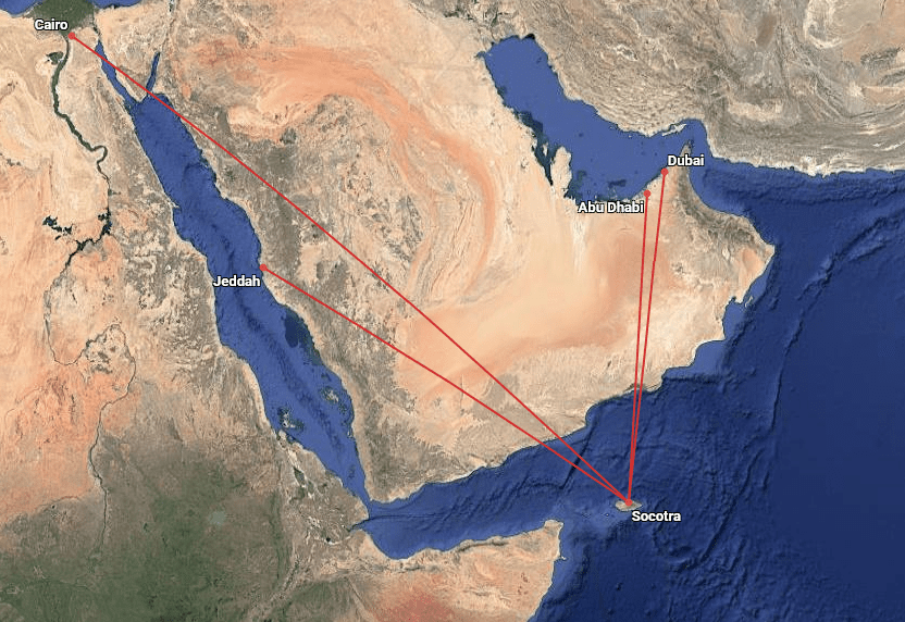 More Flight Options Abu Dhabi, Dubai, Cairo , Jeddah